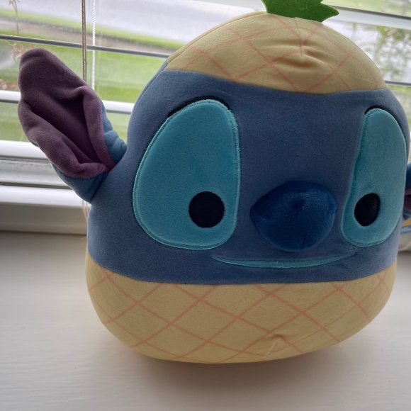 New Disney Squishmallows Pineapple Stitch 8" Squishmallow - Picture 8 of 9